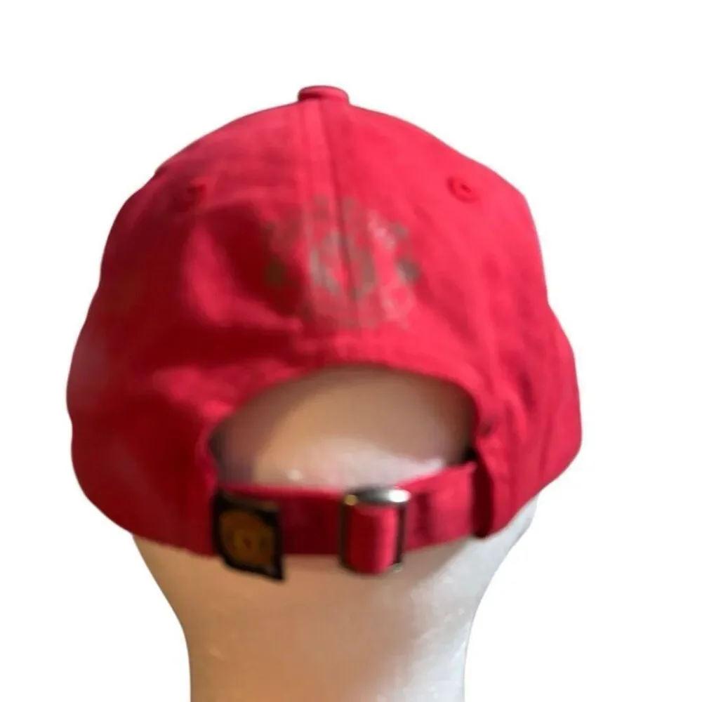 Manchester United Adjustable Red Hat Soccer Futbol *New*